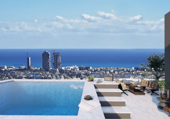 Brand New Luxurious Three Bedrooms + Studio Apartment in Limassol